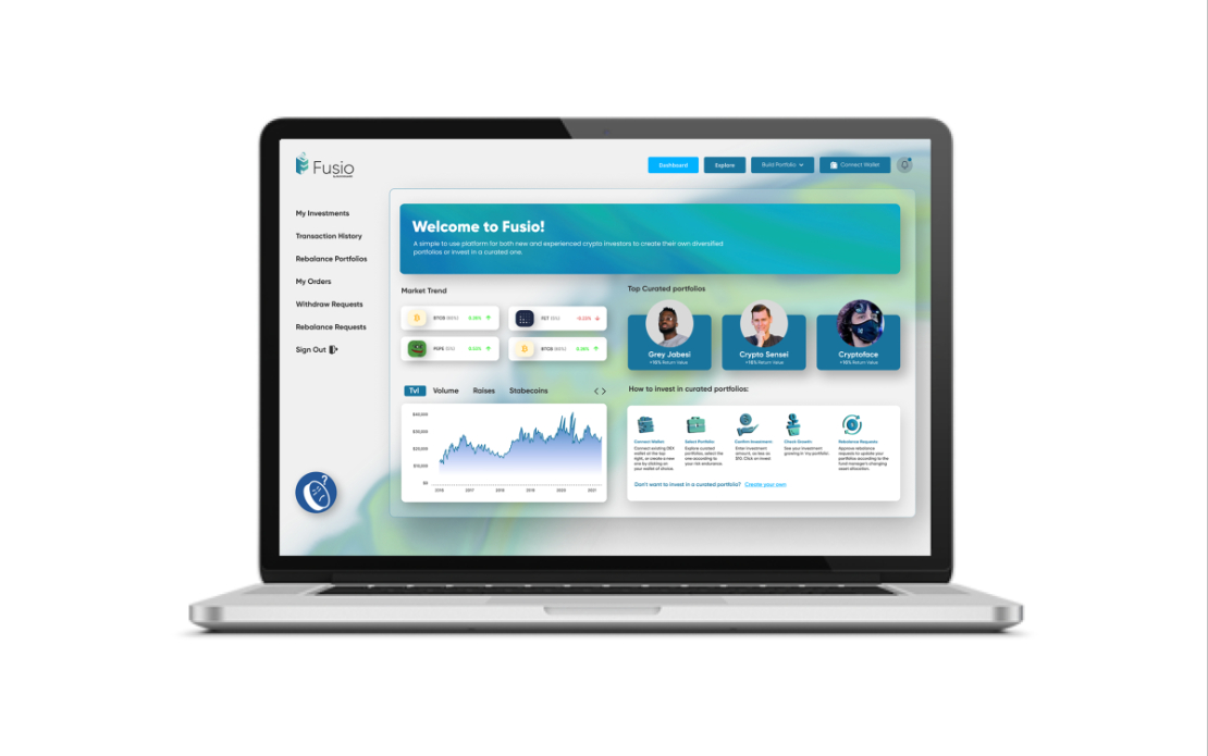 Fusio Portfolio: Crypto portfolios made easy