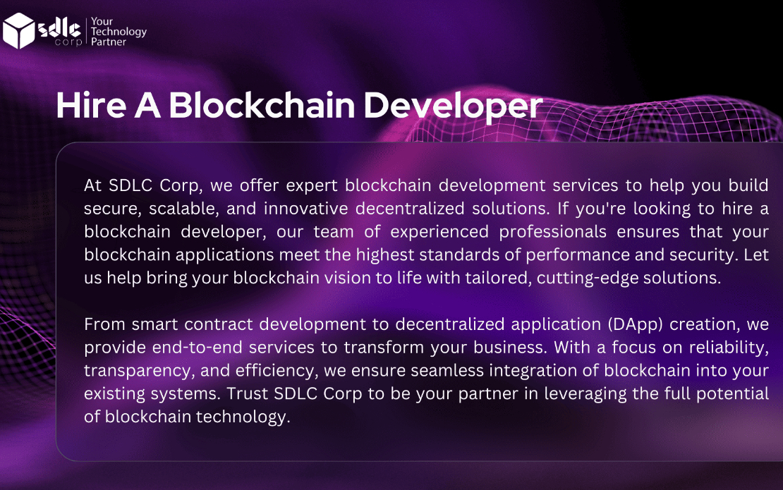 Blockchain Developer