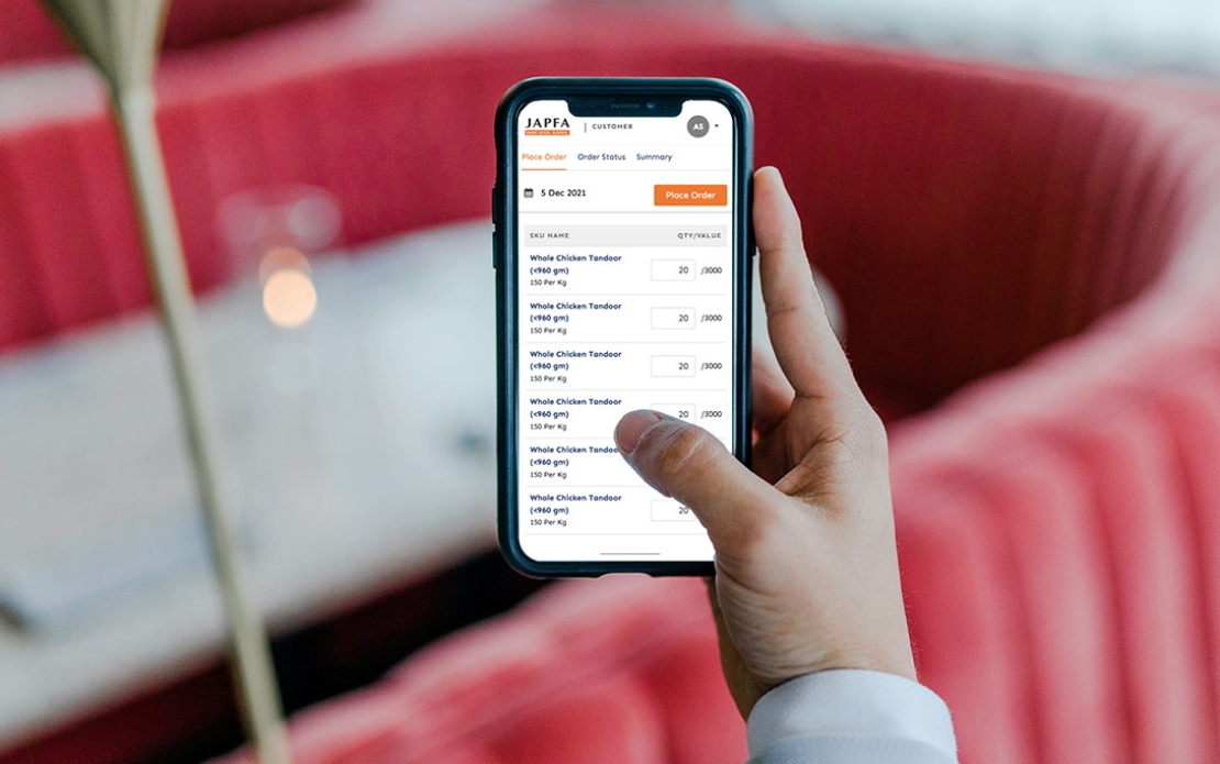 Advanced on demand B2B meat delivery application