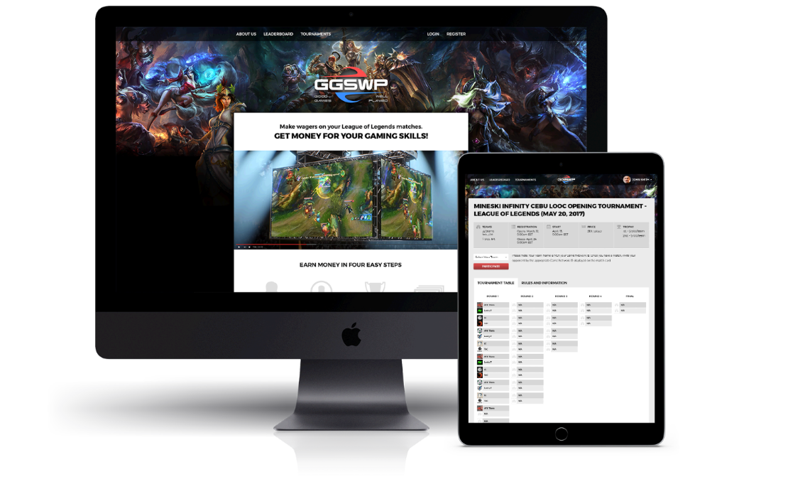 GGSWP –  Web Platform for Online Gaming Tournaments