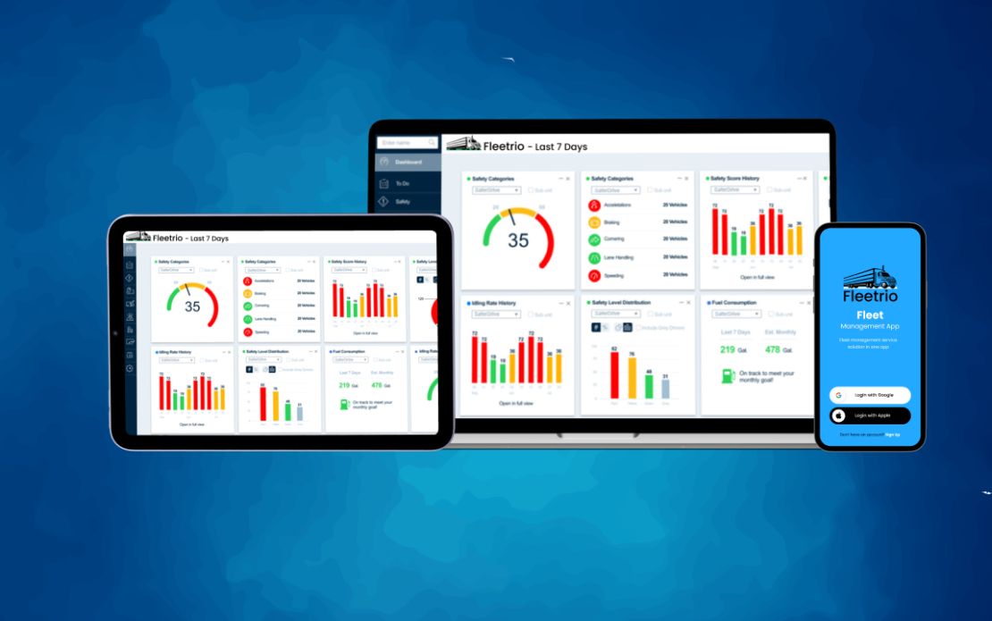 AWS-Based IoT Fleet Management System for logistics company