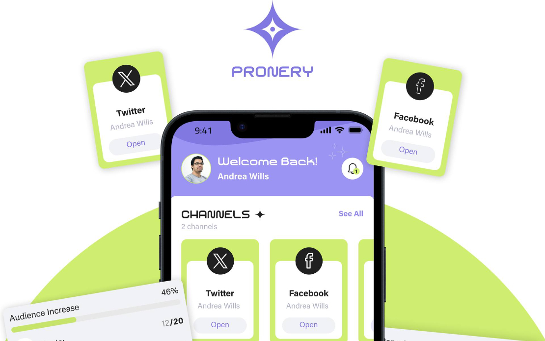 ProNery - Your Best Social Media Helper