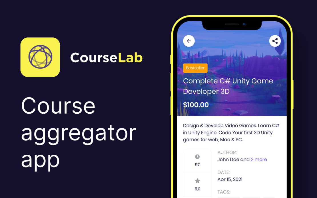 CourseLab - Course aggregator app