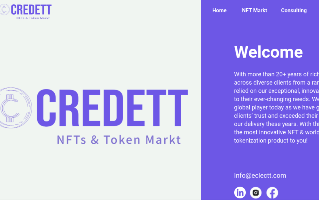 Credett - NFT Marketplace