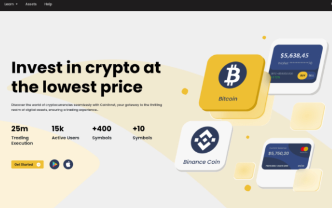Coinlivrett- A Crypto Exchange Platform