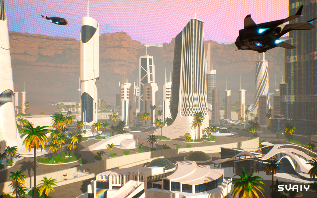 Dubai on Mars | VR Video