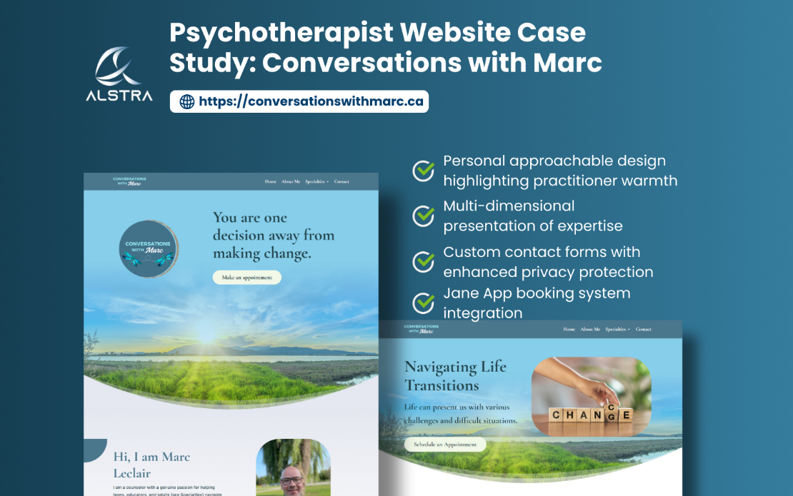 Private Practice Counselor Website Marc Leclair