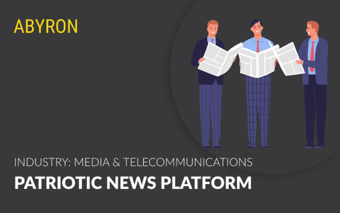Patriotic news platform