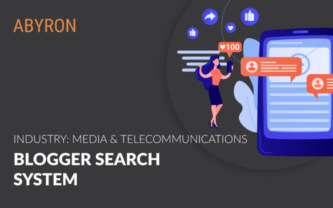 Blogger search system