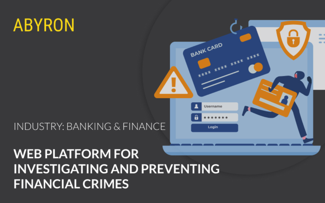 Web platform for preventing financial crimes