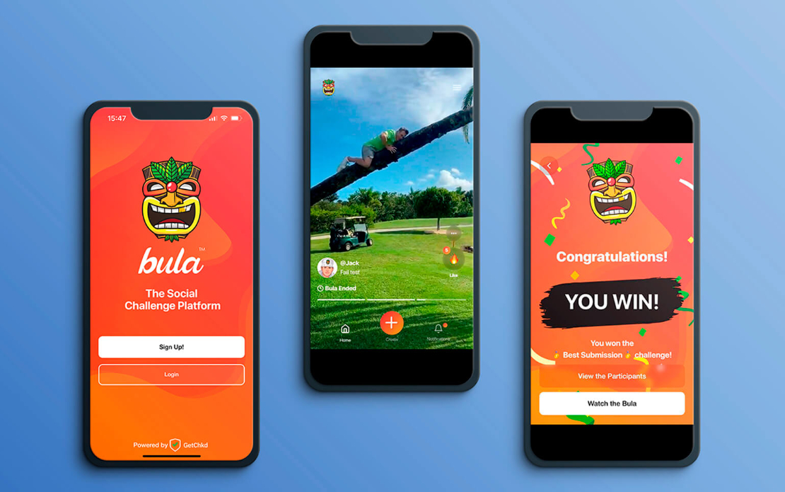 Bula: Blockchain-based Social Challenge App