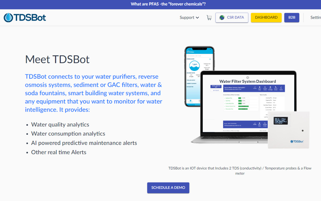 TDSbot Web/Mobile App
