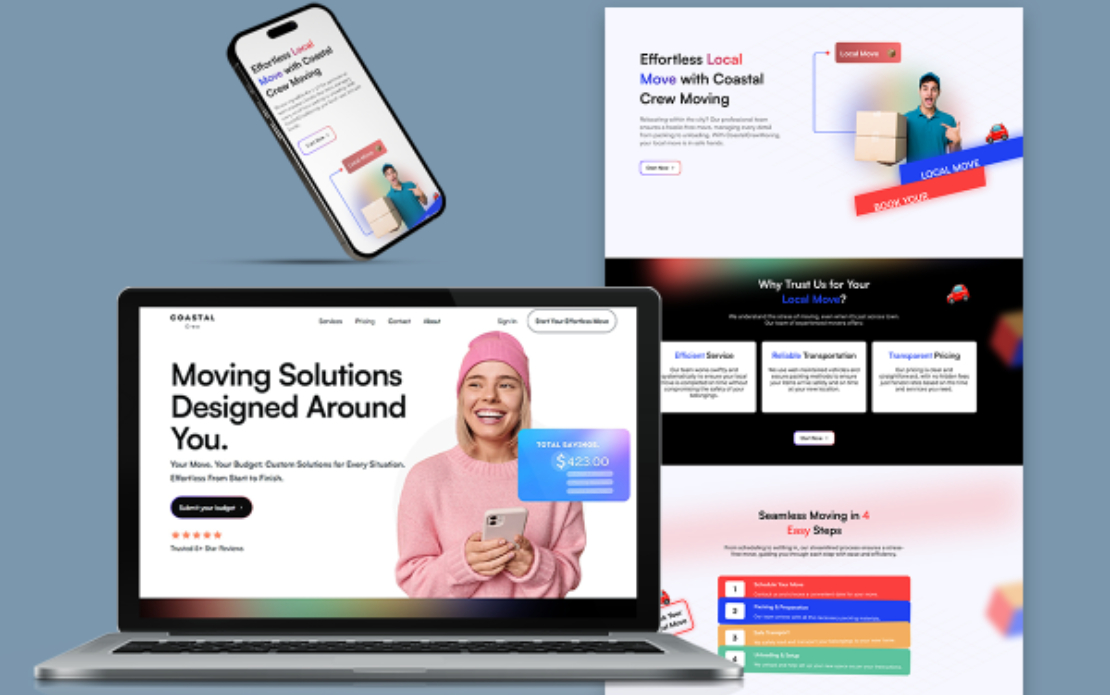 Custom Website Design & Development