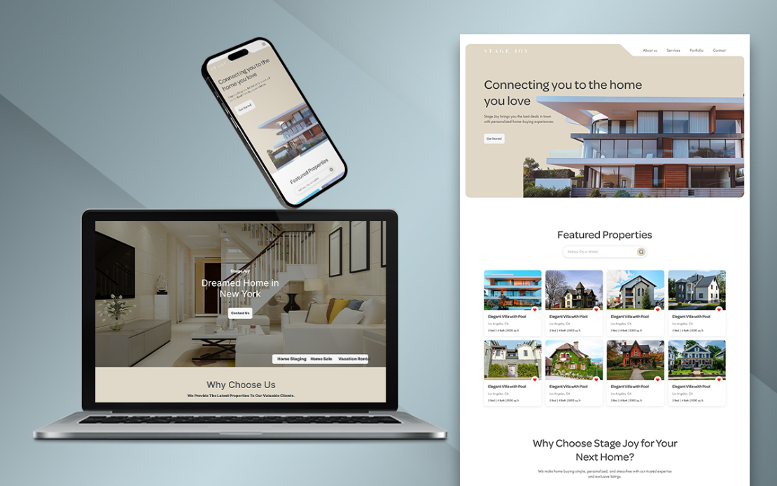 Website Design & Development of Stagejoy