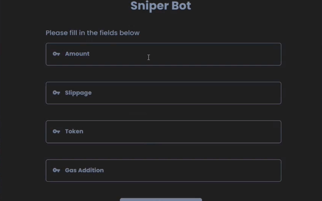 Front-running Bot 