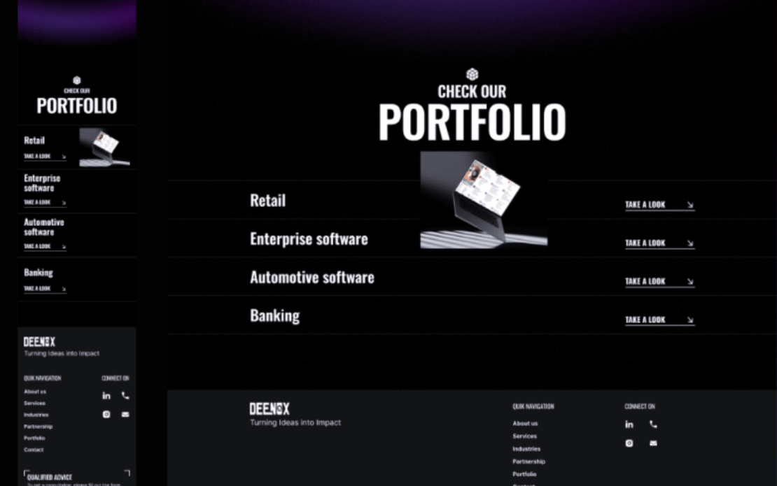  Turnkey landing page for IT Company