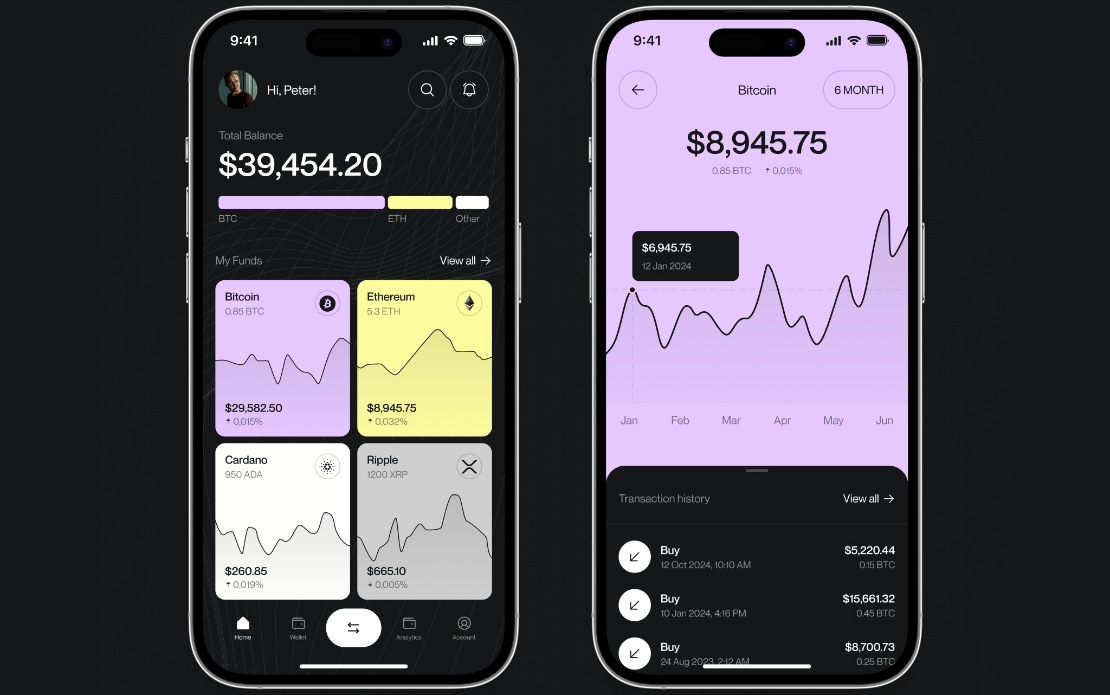 UI/UX Design for Micro Investment Platform