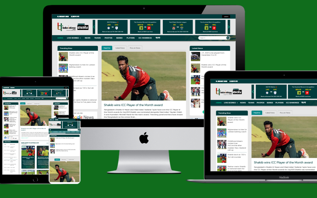 Cricket News Portal & Live Score
