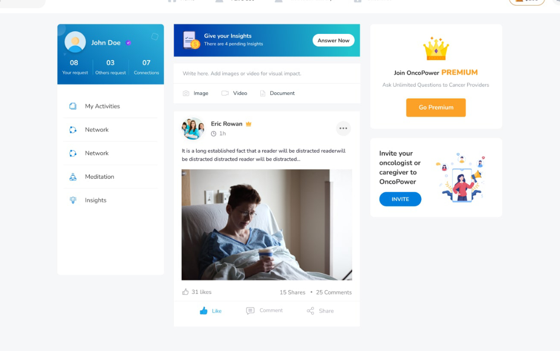 Empowering Cancer Care with Telemedicine Software for Patients and Physicians