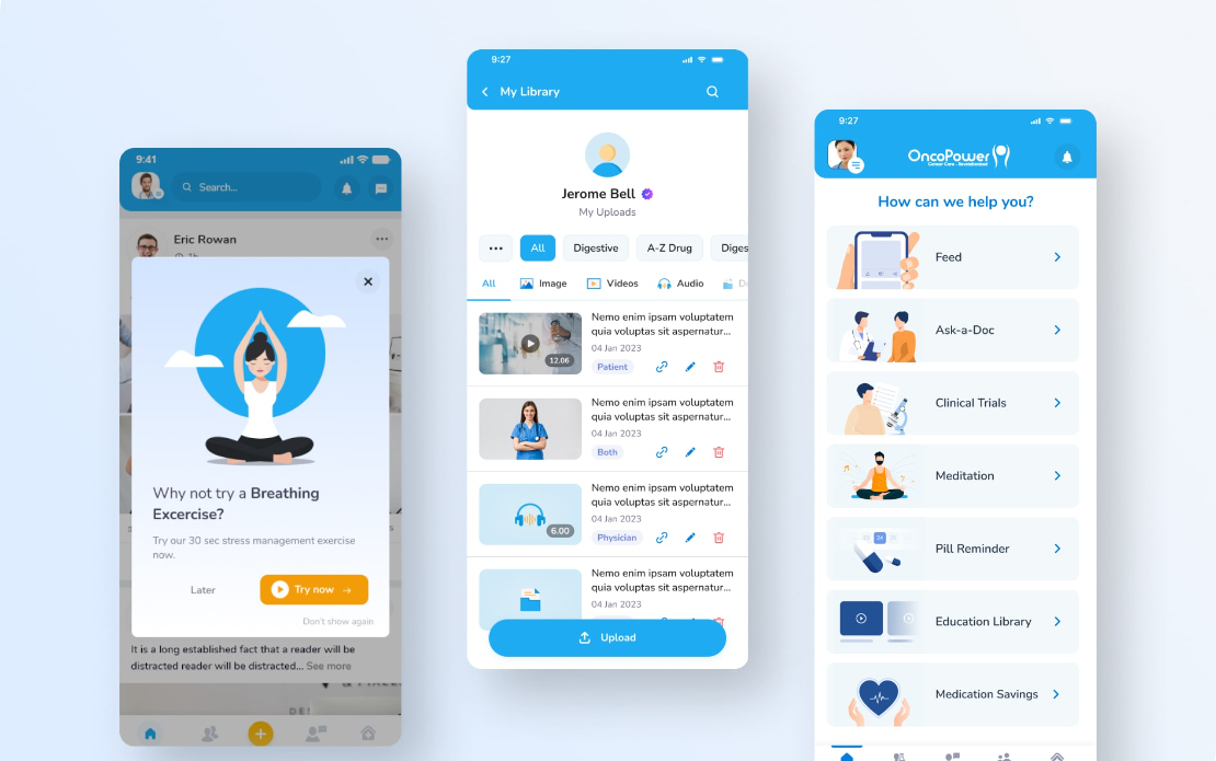 Empowering Cancer Care with Telemedicine Software for Patients and Physicians