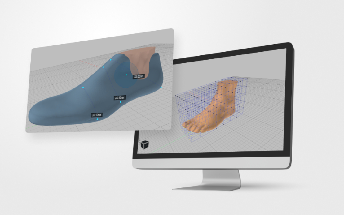 "Smart 3D works" software and e-commerce system for Ortho Baltic