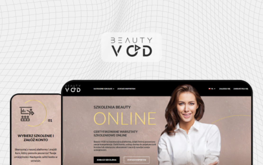 E-learning platform development for the beauty sector