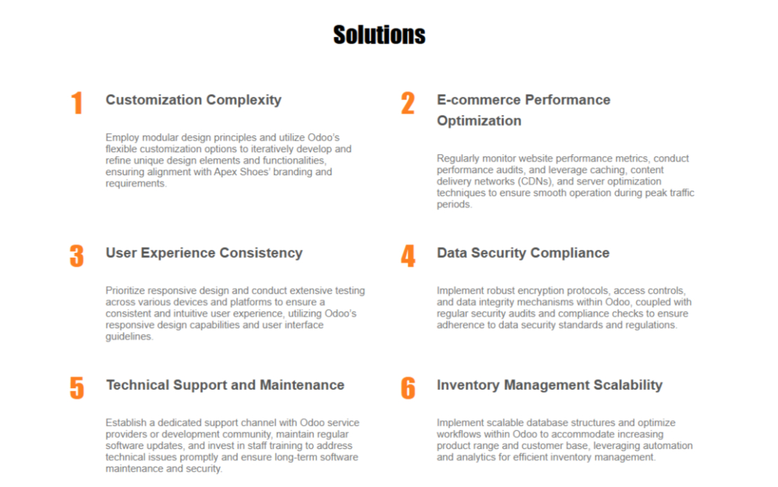 Odoo ERP Implementation 