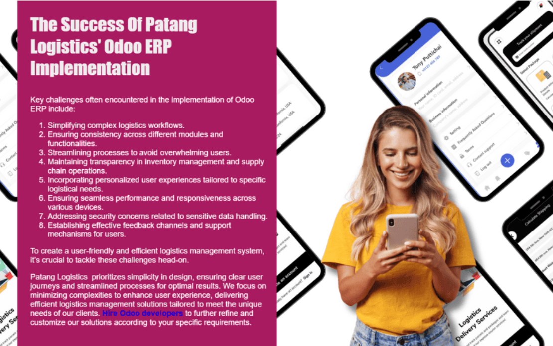 Odoo ERP Implementation for Logistics
