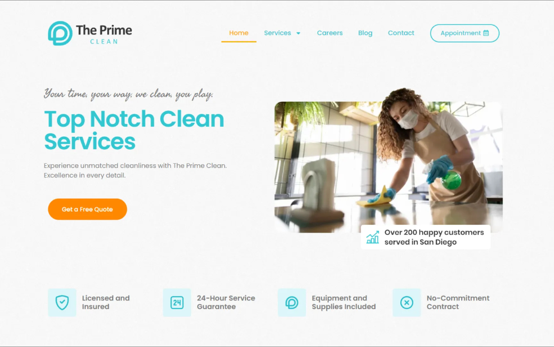 The Prime Clean