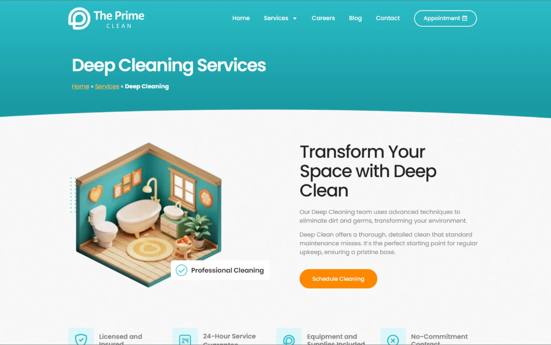 The Prime Clean