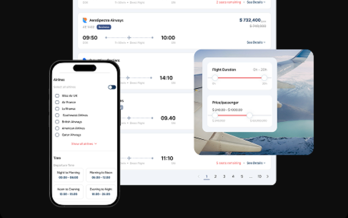 Quality Assurance for a Flight Booking Service