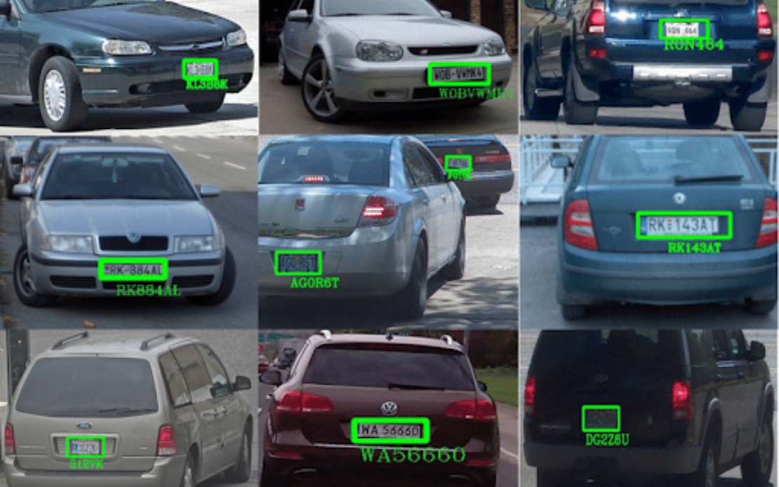 Model AI - Identification and reading of license plates