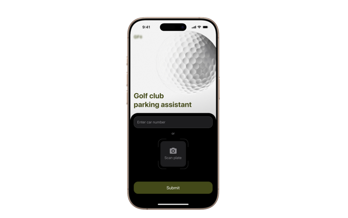 AI Parking Management for Golf Clubs