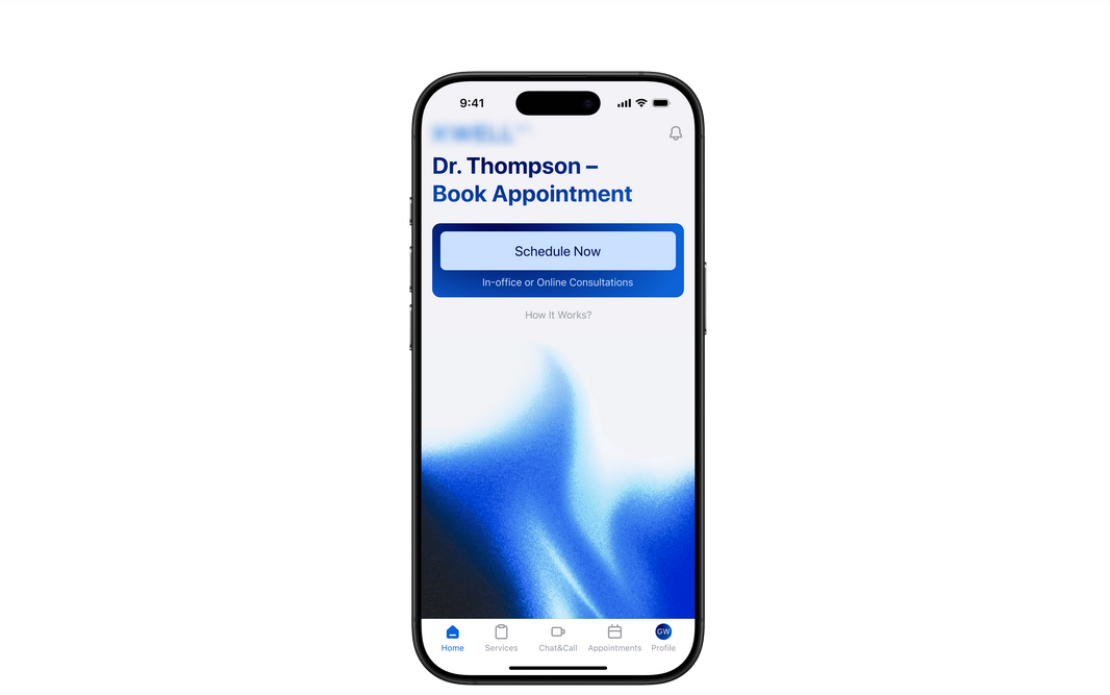 React Native Healthcare App for a Private Medical Practice