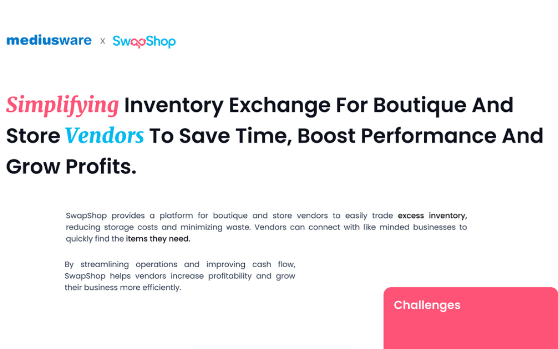 Empowering Side Hustlers with Swap