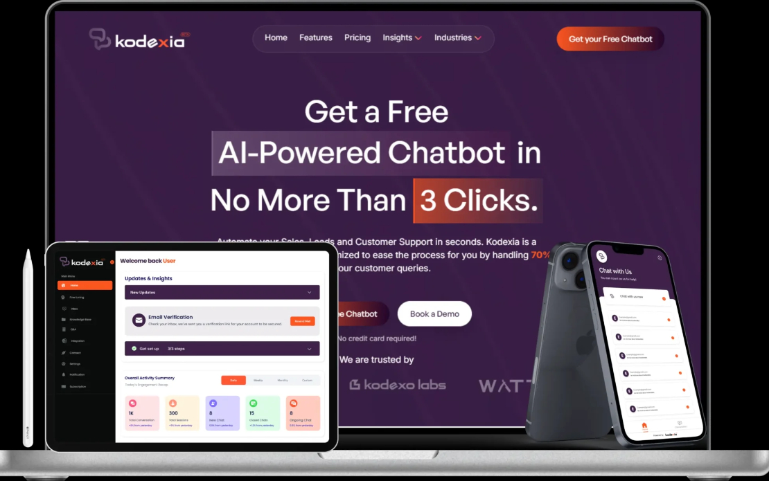 Kodexia AI | NextGen AI Chatbot