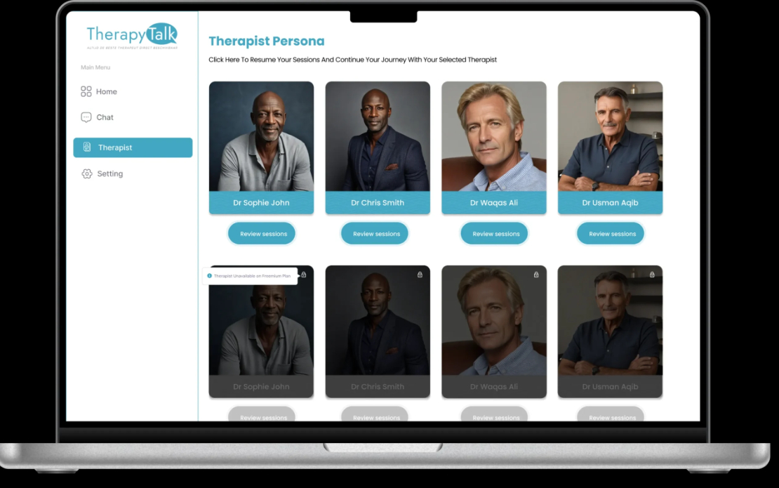 Therapy Talk | AI-powered Personalized Therapeutic Services