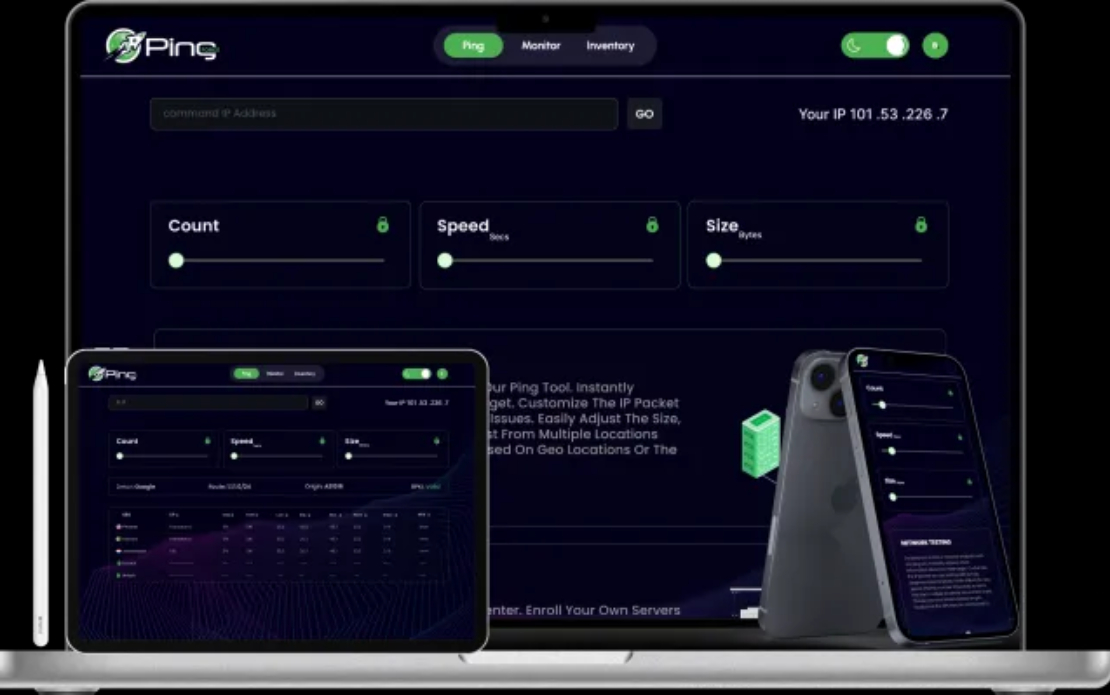 Ping Force | WebApp For Networking