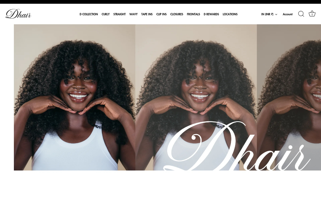 D Hair Boutique (Website Redesign & SEO)