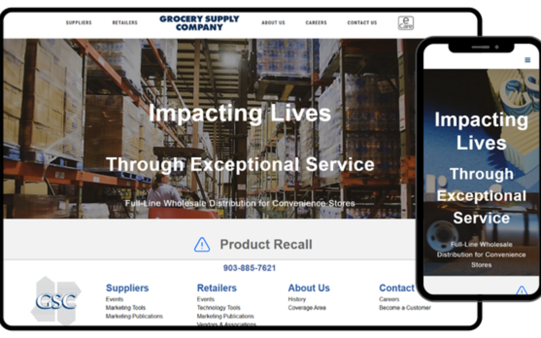 Grocery Supply Company - Custom Mobile App