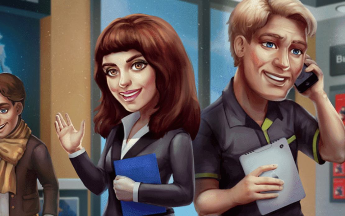  Mobile Strategy Game: Sales Office Simulator