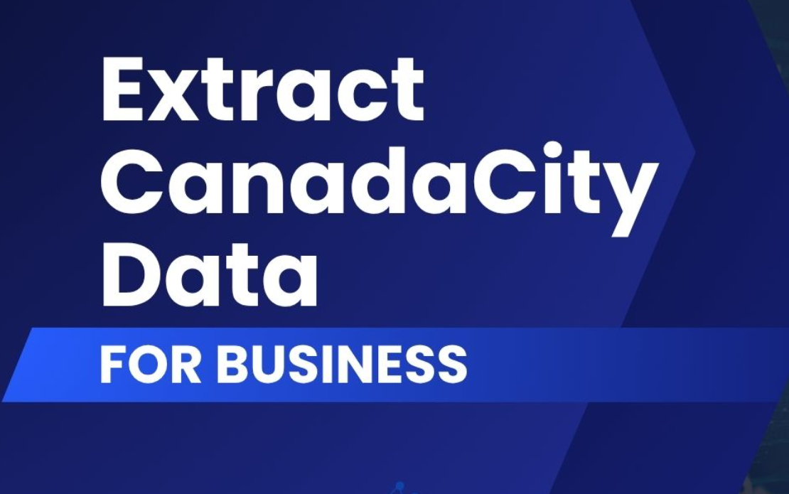 Extract CanadaCity Data