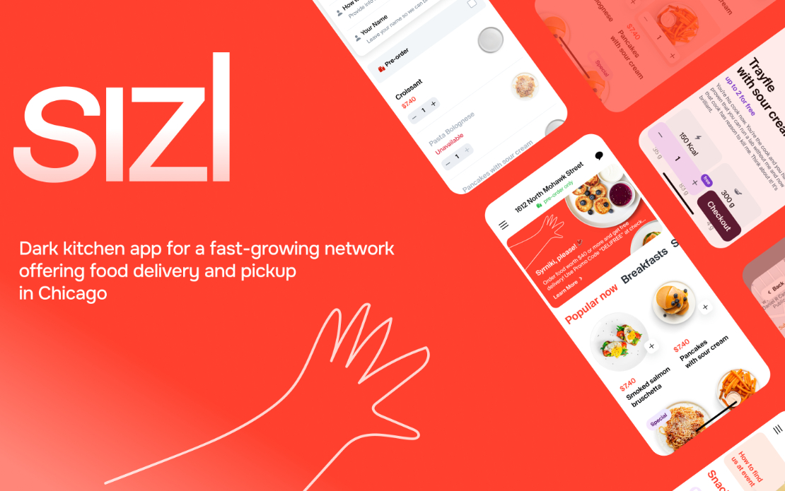 Food Delivery Platform for Dark Kitchen Chain
