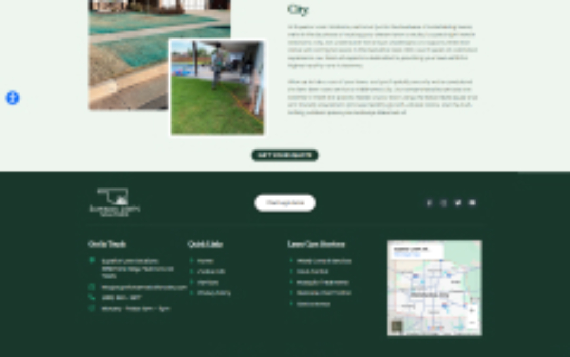 Superior Lawn Solutions – WordPress Website Design & Development for a Leading Lawn Care Company in Oklahoma City