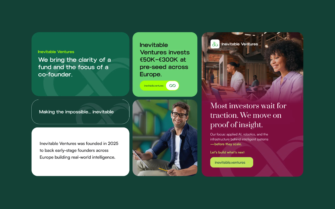 Inevitable Ventures - Branding by Creatif Agency