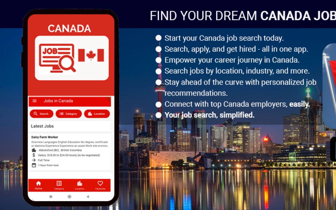 Jobs in Canada – Job Search Android App