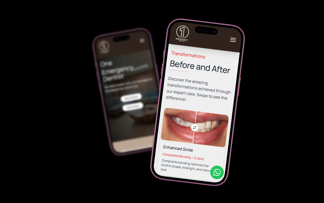 Custom dental website with seo and ppc services