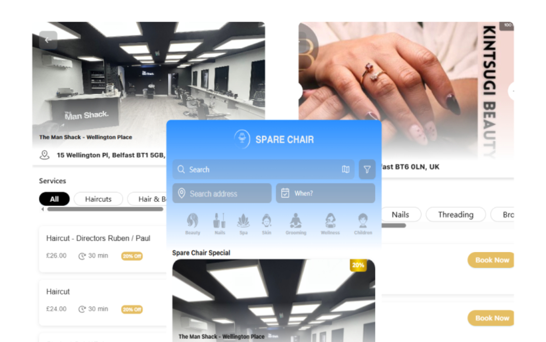 Powering the UK’s Smartest Beauty & Wellness Booking MVP