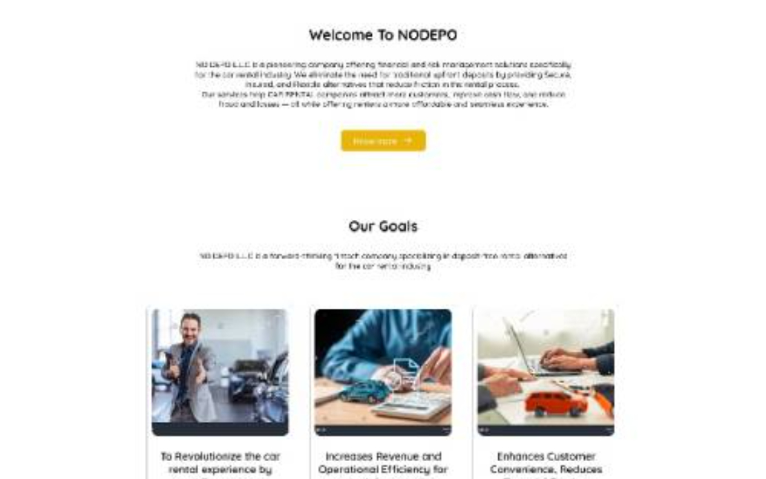 No Depo Web App