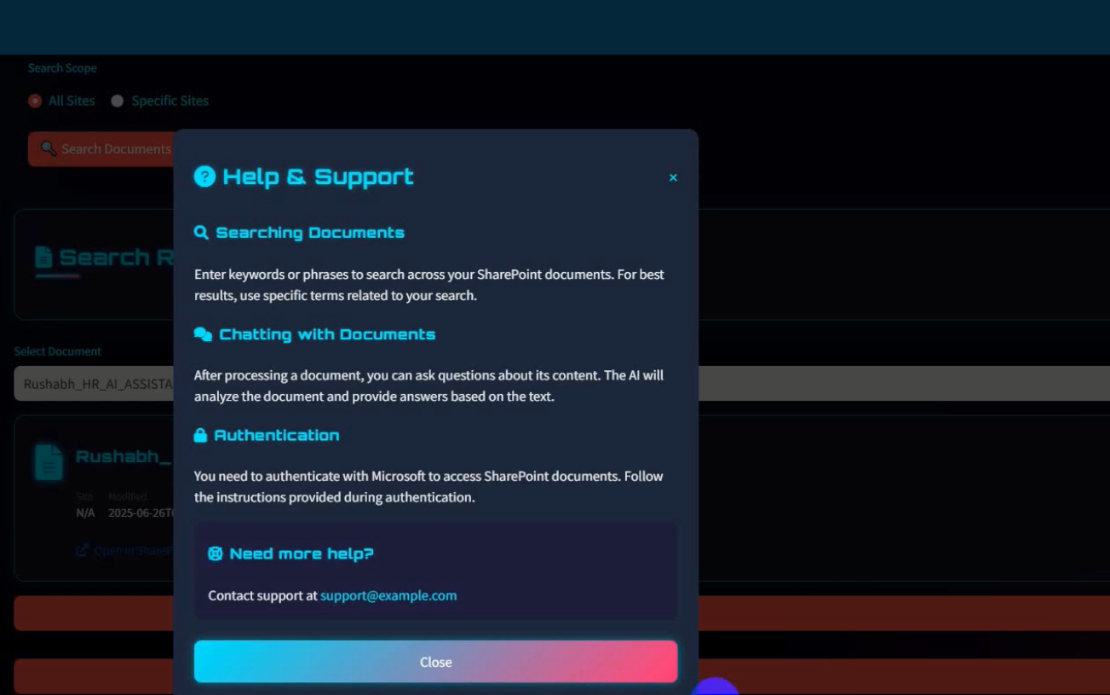 AI-Powered Document Search & Chat
